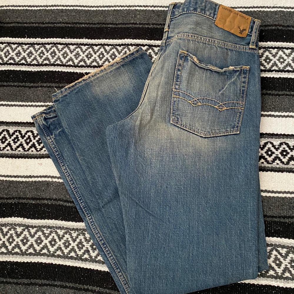 AEO Distressed Jeans